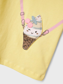 NAME IT T-shirt Jola Lemon Meringue